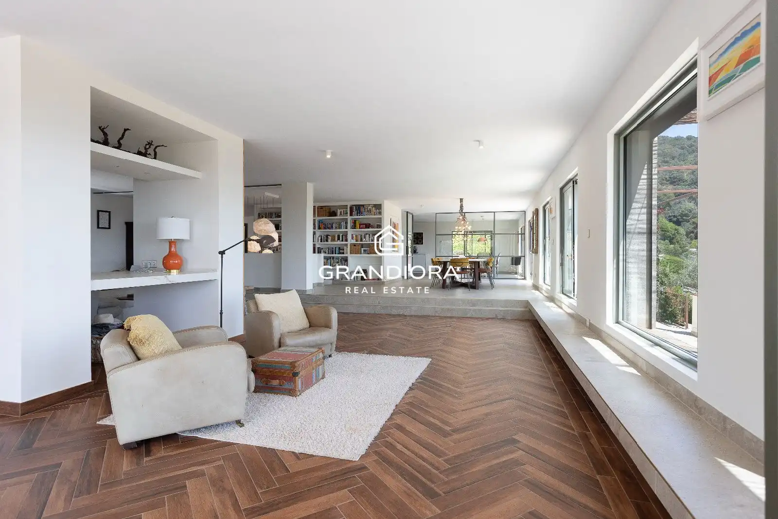 Living room of Houses for rent in Cabrils  with Air Conditioner, Heating and Storage room