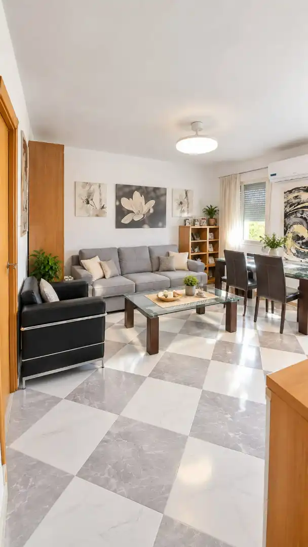 Sala de estar de Piso en venta en Cruz de Humilladero