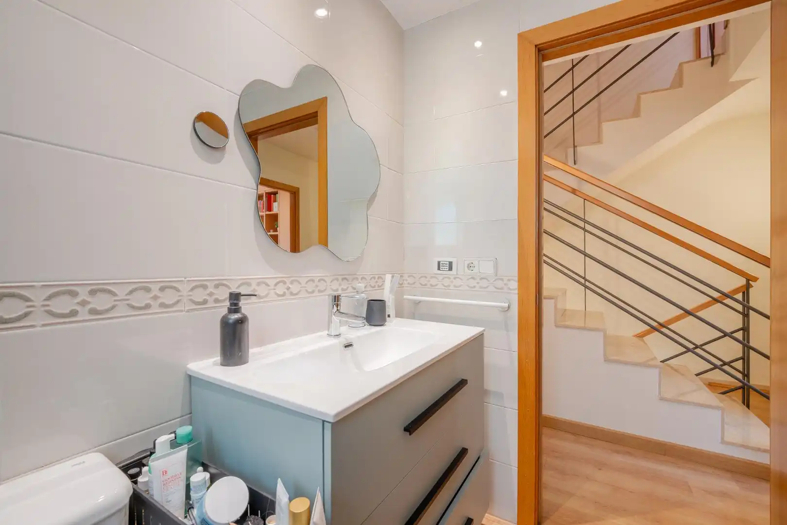 Baño de Casa adosada en venta en Fornells de la Selva con Aire acondicionado, Calefacción y Jardín privado