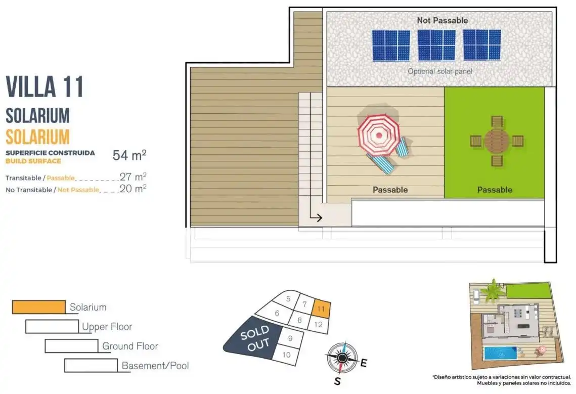 Villa mit Pool zum Verkauf in Finestrat Pueblo, imagen 73