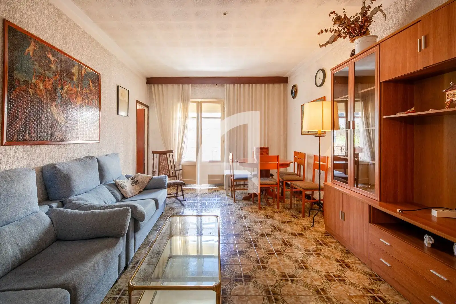Sala de estar de Piso en venta en Barcelona con Terraza y Balcón