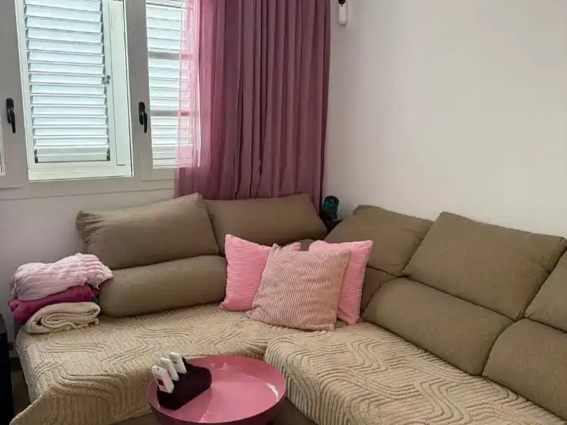 Sala d'estar de Casa adosada de lloguer en Adeje amb Aire condicionat i Moblat
