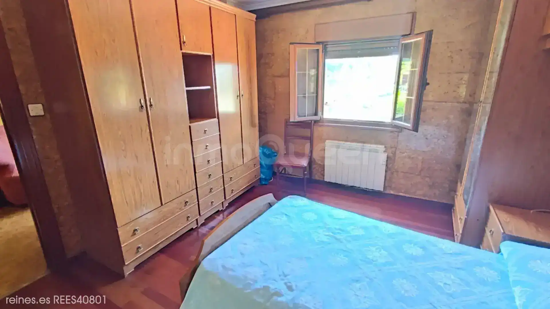 Bedroom of Houses for sale in Mieres (Asturias)  with Heating, Terrace and Furnished