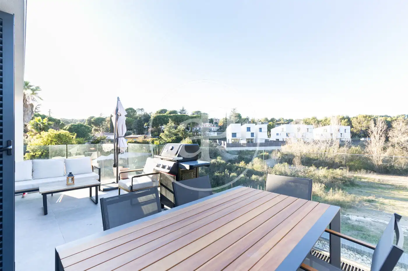 Terrace of Flat for rent in Cerdanyola del Vallès  with Air Conditioner, Heating and Terrace