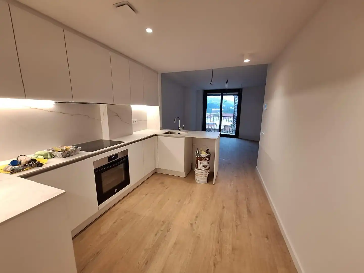 Kitchen of Attic for sale in Castellar del Vallès  with Air Conditioner, Heating and Private garden