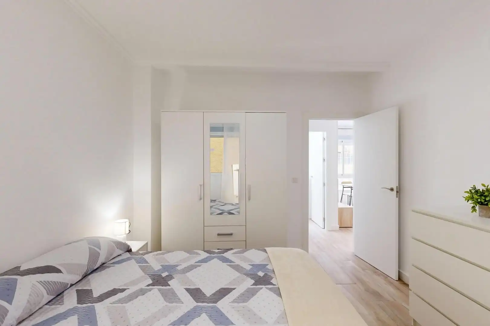 Bedroom of Flat for rent in Cartagena