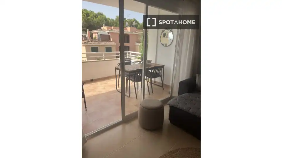 Terrassa de Apartament per a compartir en Llucmajor amb Aire condicionat, Terrassa i Moblat