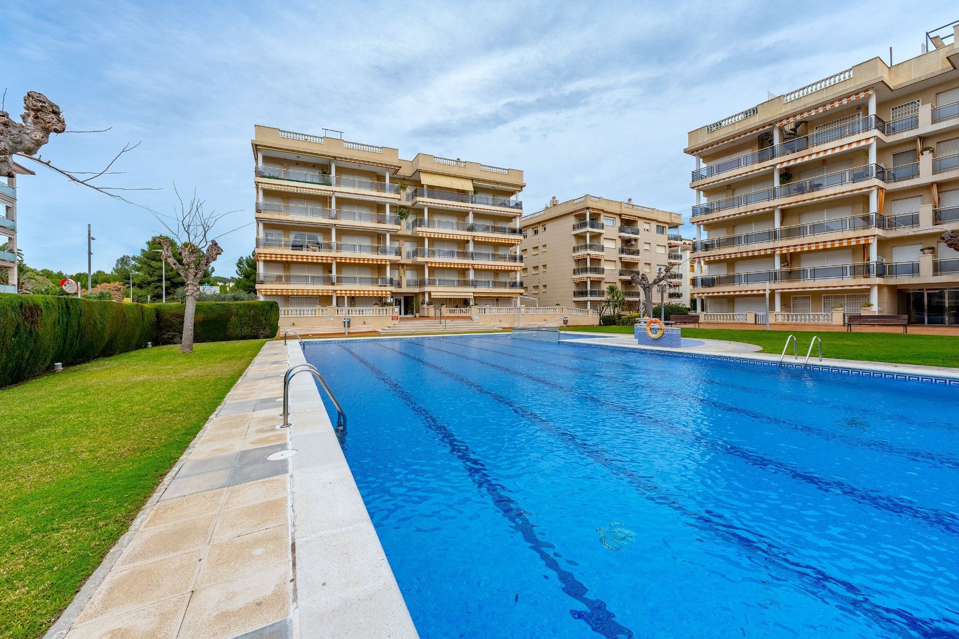 Swimming pool of Flat for sale in Calafell  with Air Conditioner, Heating and Terrace