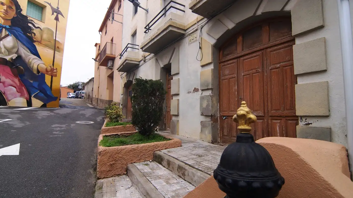 Exterior view of Detached homes for sale in Móra d'Ebre  with Air Conditioner, Heating and Terrace