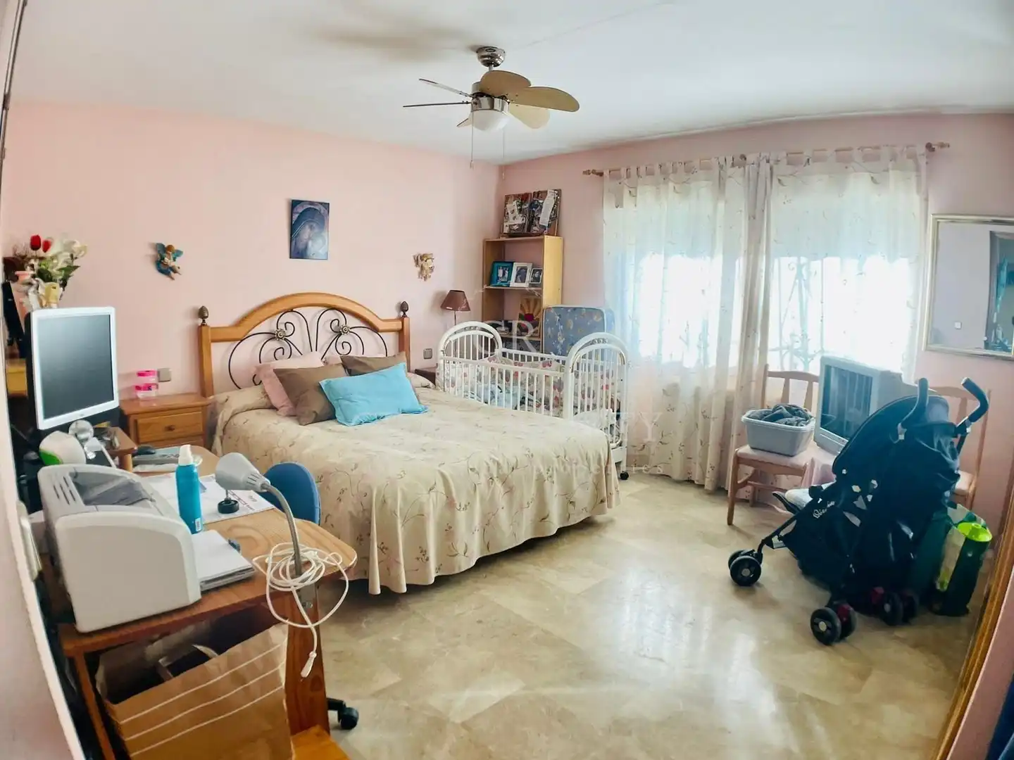 Bedroom of Houses for sale in L'Alfàs del Pi  with Air Conditioner, Heating and Private garden