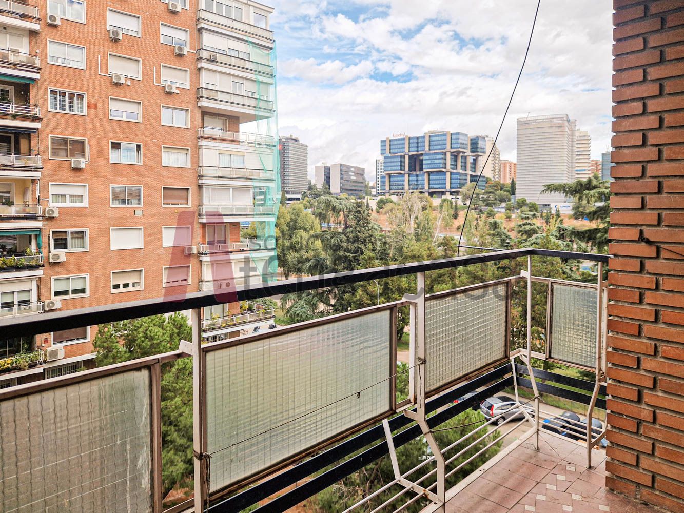 Exterior view of Flat for sale in  Madrid Capital  with Heating, Parquet flooring and Terrace