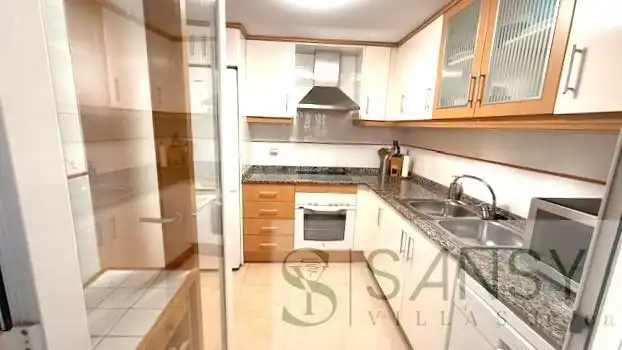 Cocina de Dúplex de alquiler en Jávea / Xàbia con Aire acondicionado, Calefacción y Terraza