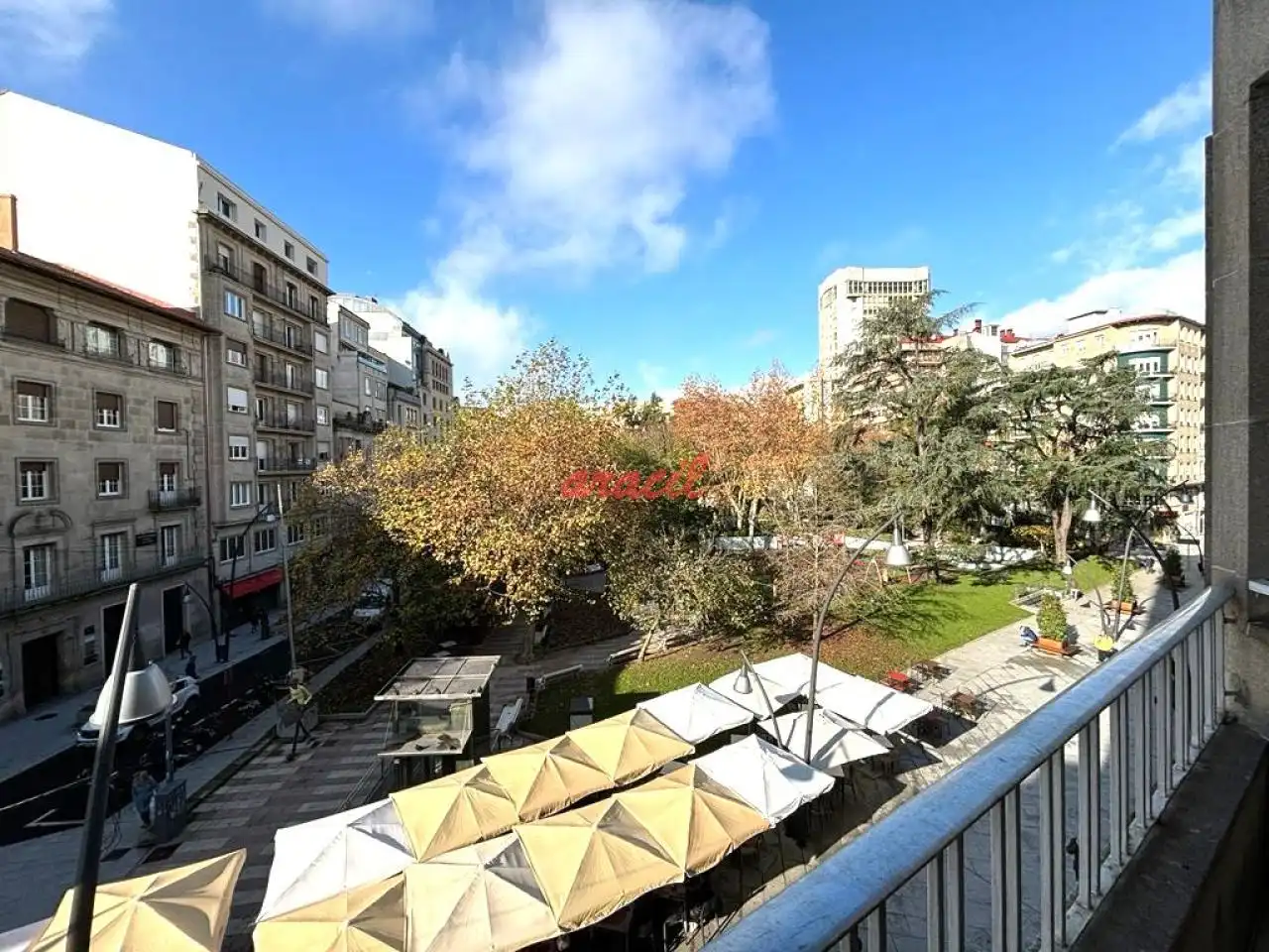 Vista exterior de Piso de alquiler en Ourense Capital  con Aire acondicionado, Calefacción y Terraza