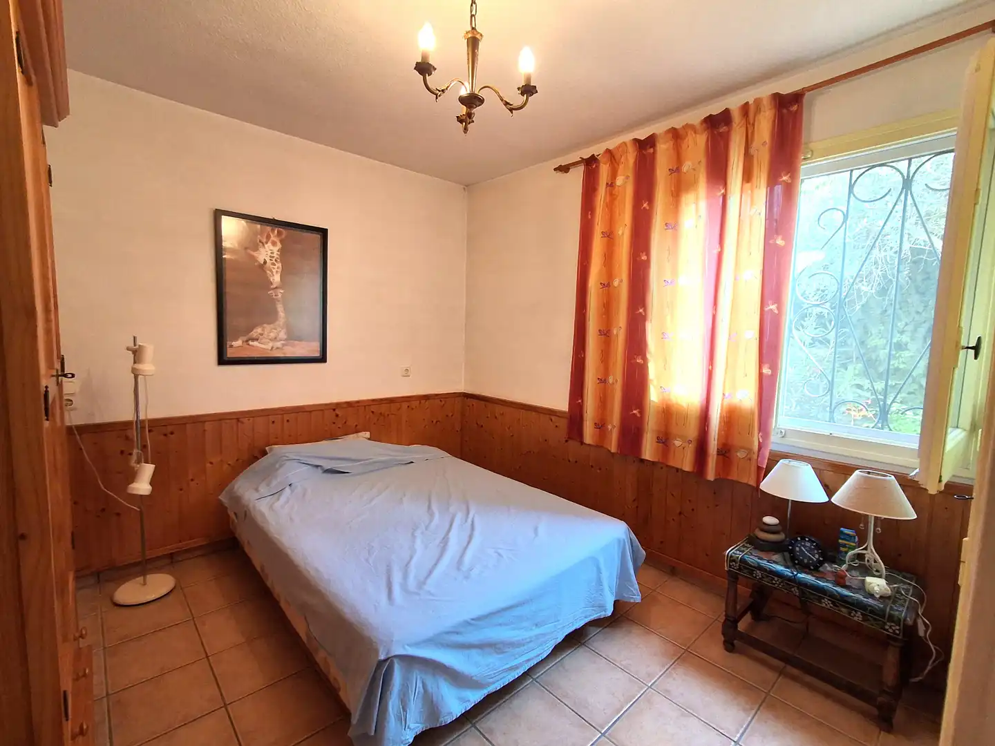 Dormitori de Casa o xalet en venda en Mont-roig del Camp amb Aire condicionat, Jardí privat i Terrassa