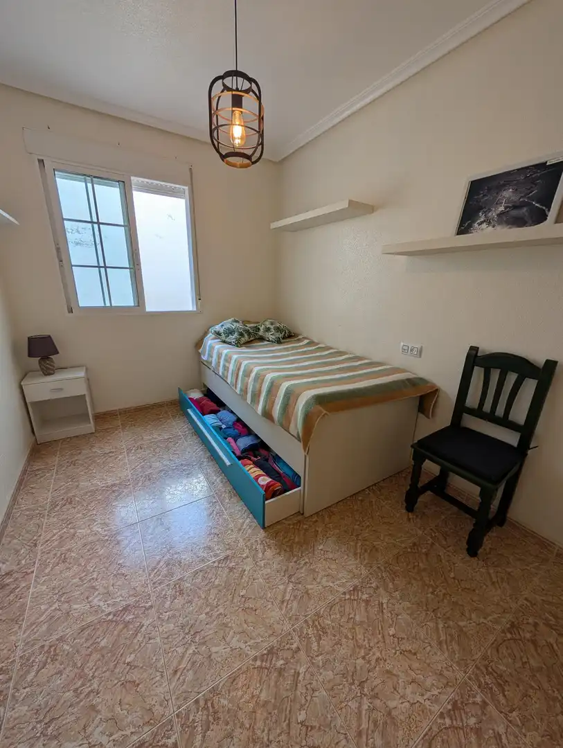 Dormitori de Apartament de lloguer en Cartagena amb Aire condicionat i Terrassa