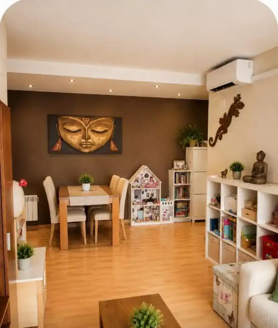 Dining room of Flat for sale in Esplugues de Llobregat  with Air Conditioner and Terrace
