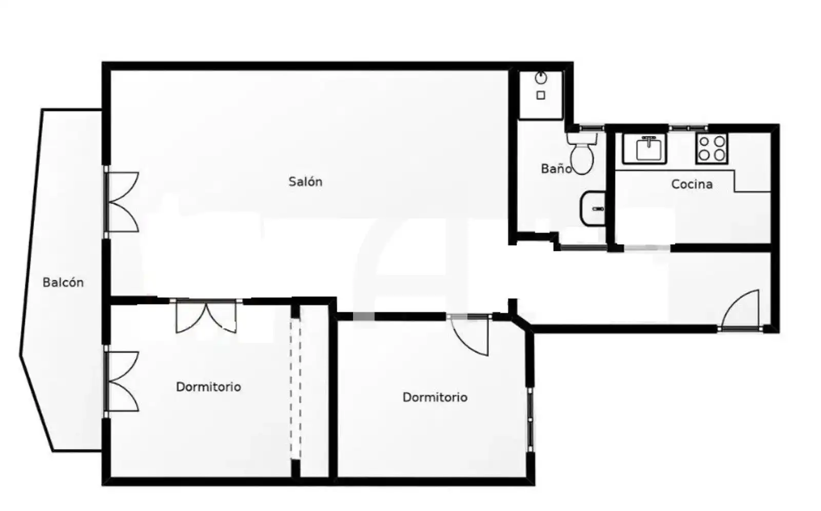 Piso en venta en Barcelona con Terraza y Balcón