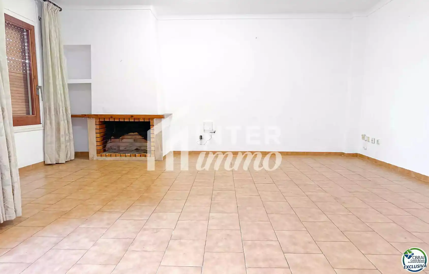 Sala de estar de Piso en venta en Roses