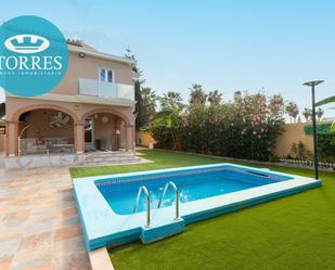 Piscina de Casa o xalet en venda en Málaga Capital amb Aire condicionat, Terrassa i Piscina