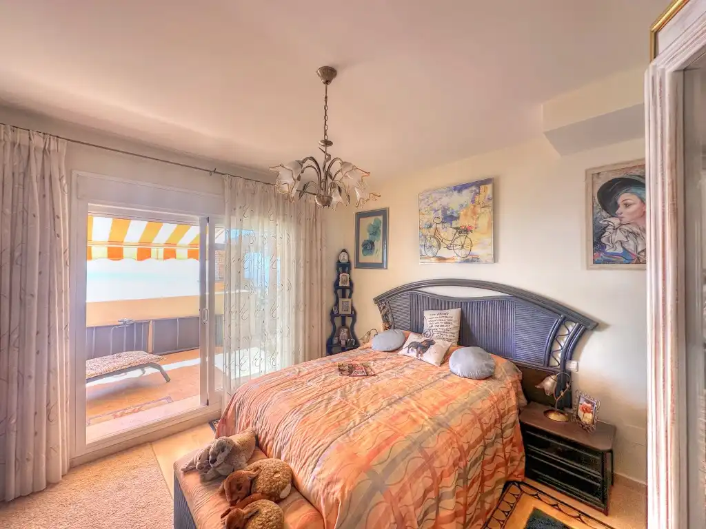 Schlafzimmer von Maisonette zum Verkauf in Torrox mit Klimaanlage, Heizung und Terrasse