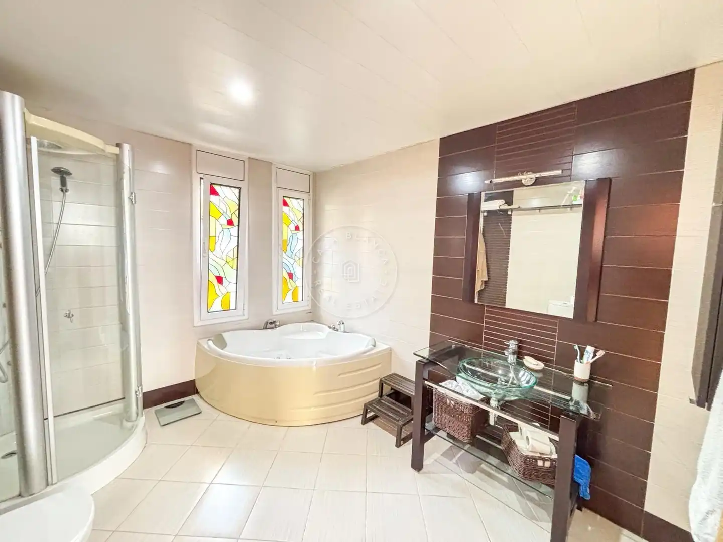 Baño de Casa o chalet en venta en Lloret de Mar con Aire acondicionado, Calefacción y Jardín privado