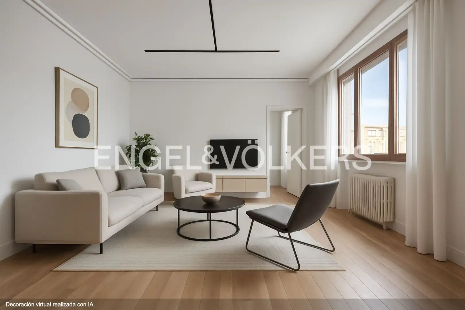 Sala de estar de Piso en venta en Bilbao  con Calefacción, Terraza y Trastero