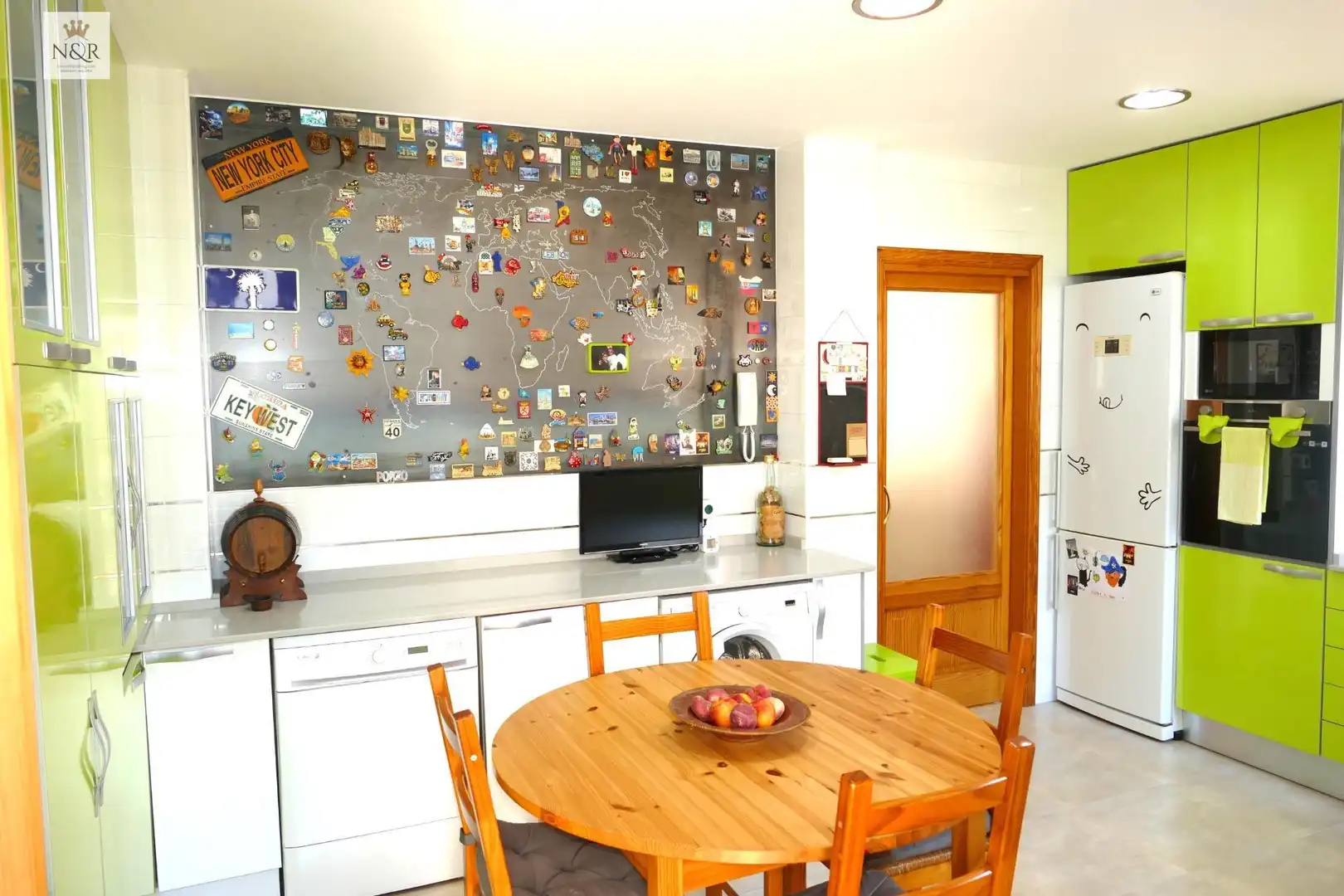Kitchen of Flat for sale in Alaró  with Air Conditioner, Parquet flooring and Furnished