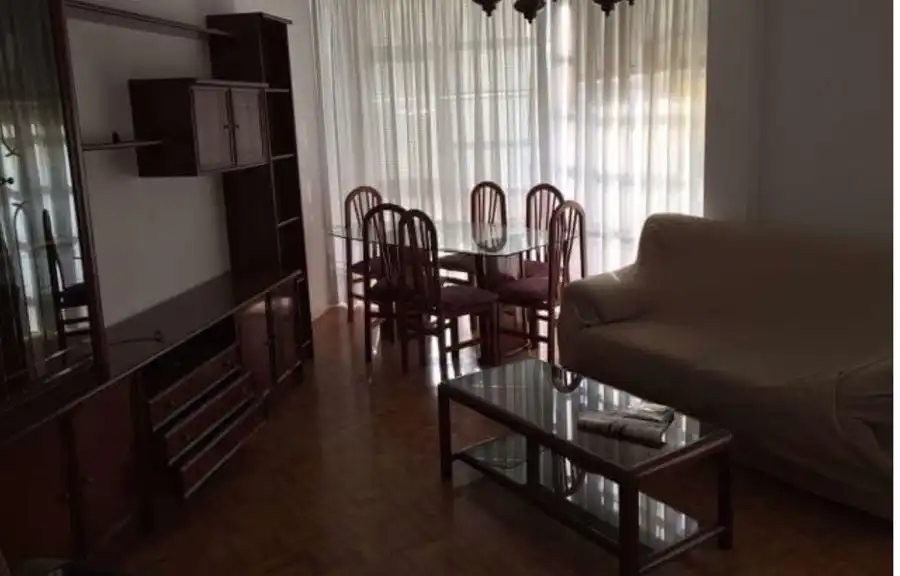 Living room of Flat for rent in Santiago de Compostela   with Furnished