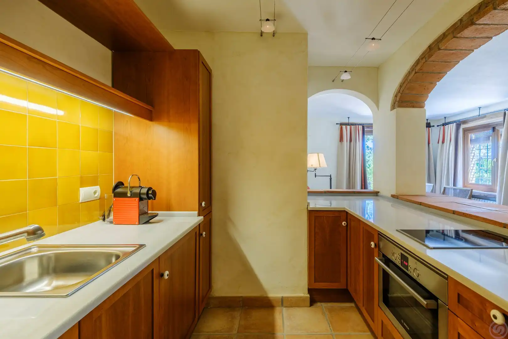 Kitchen of Houses for sale in Santa Cristina d'Aro  with Air Conditioner, Heating and Storage room