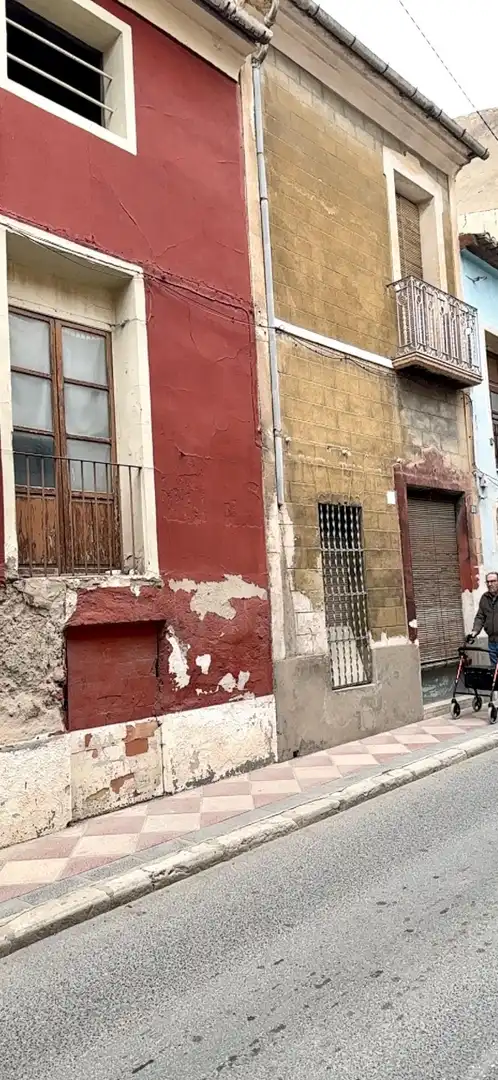 Vista exterior de Casa o chalet en venta en Aspe con Trastero y Balcón