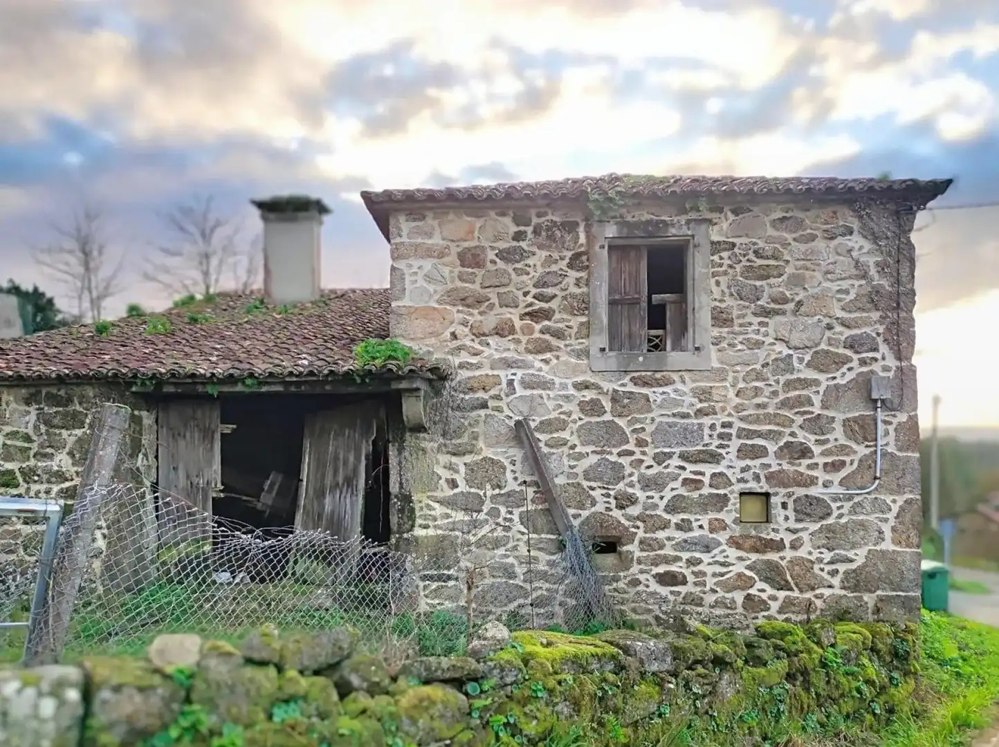 Vista exterior de Finca rústica en venta en A Estrada 