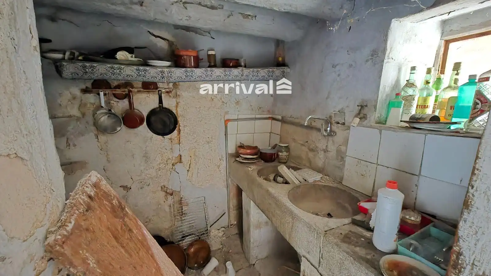 Cuina de Casa o xalet en venda en Cañada de Benatanduz amb Terrassa