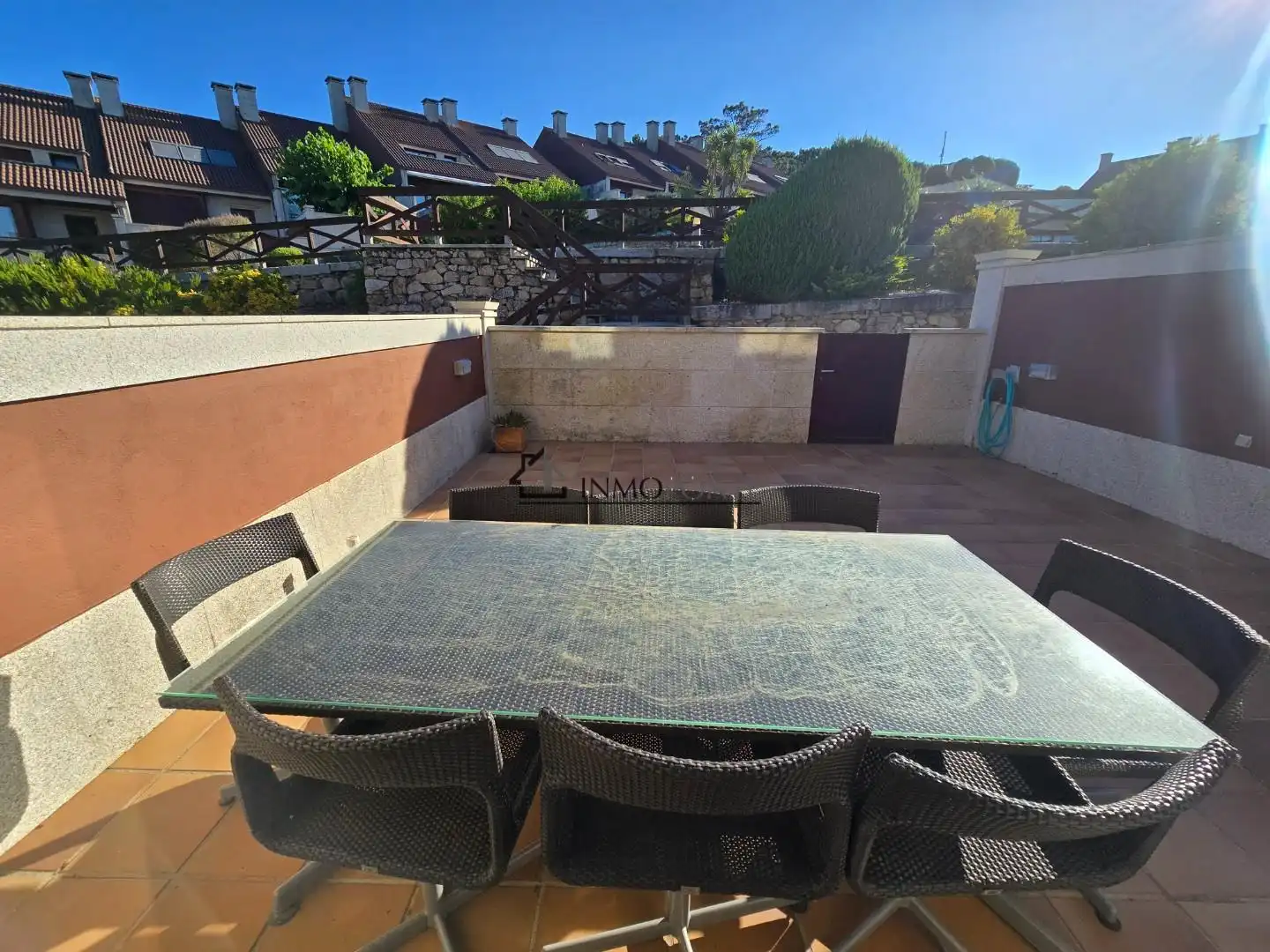 Terrassa de Casa adosada de lloguer en O Grove   amb Calefacció, Terrassa i Traster