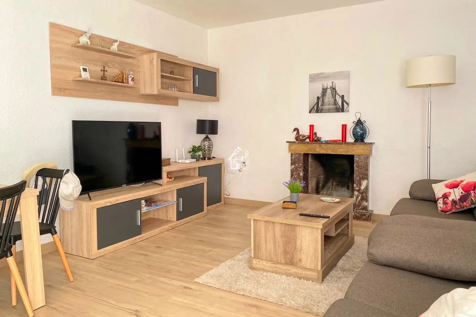 Sala de estar de Casa o chalet de alquiler en Torrevieja con Aire acondicionado, Piscina y Amueblado