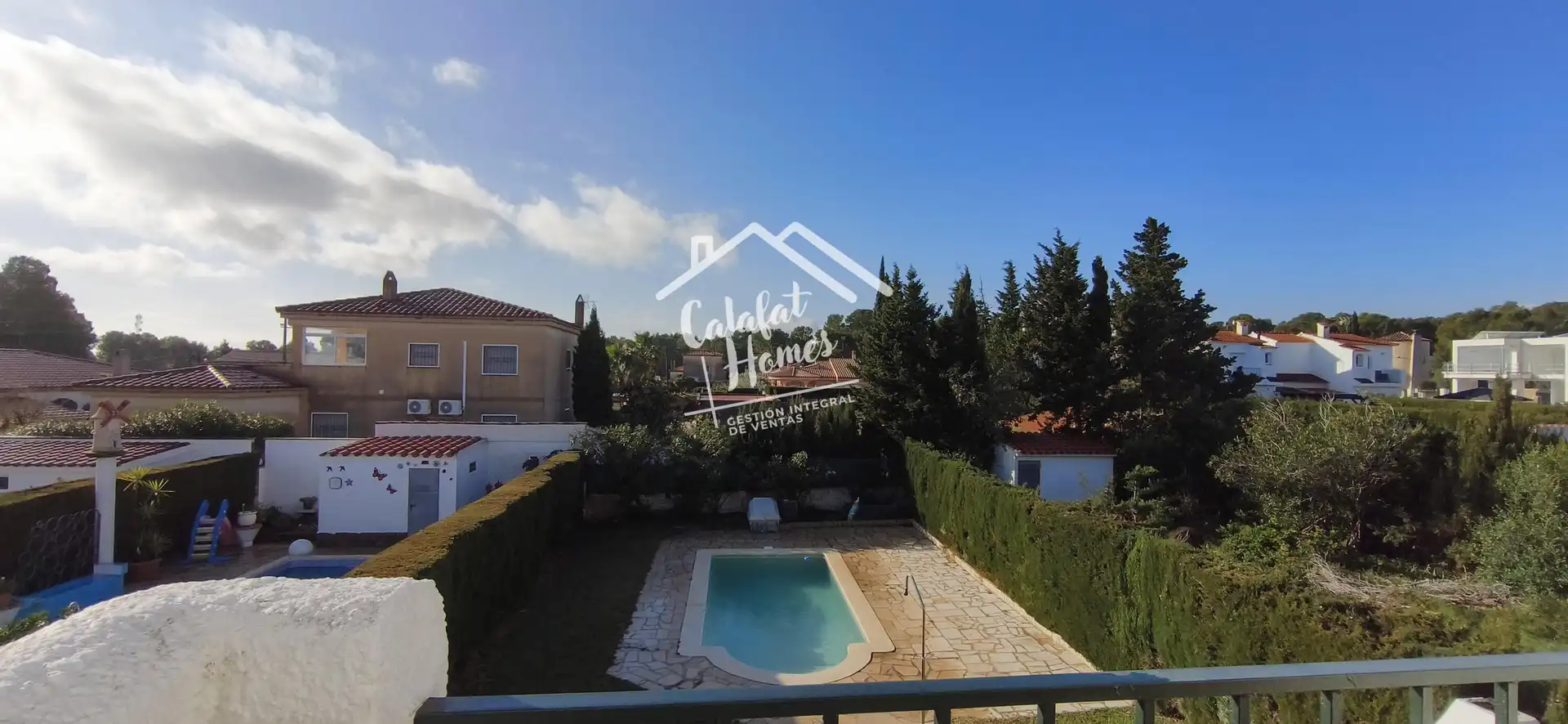Piscina de Casa o xalet en venda en L'Ametlla de Mar  amb Jardí privat, Terrassa i Piscina
