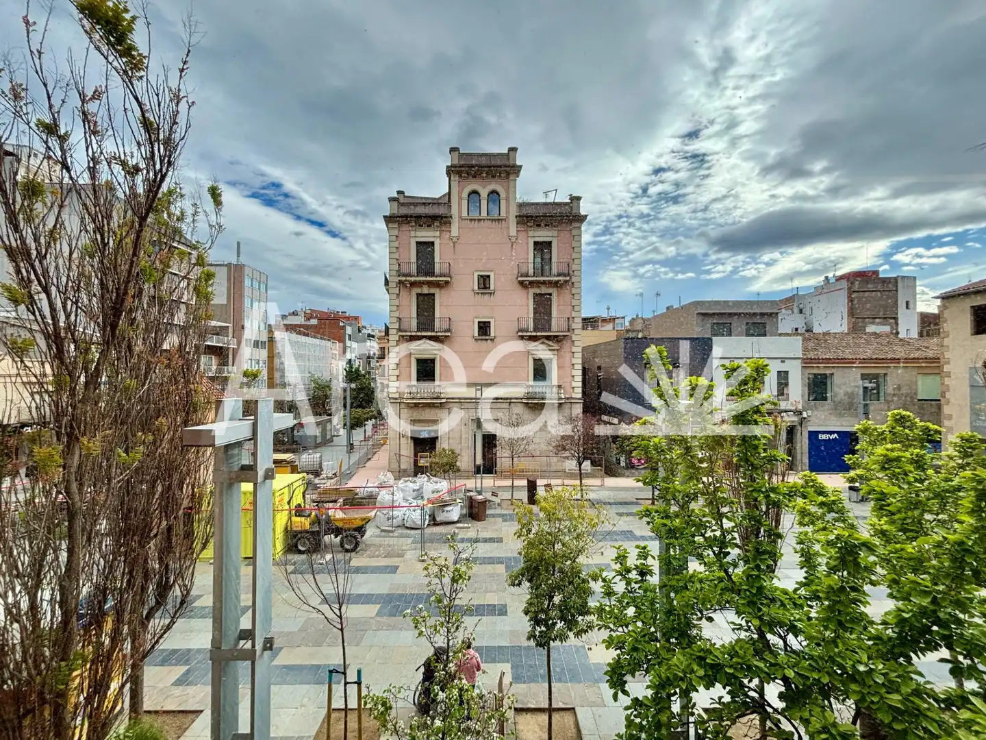 Vista exterior de Oficina en venta en Granollers