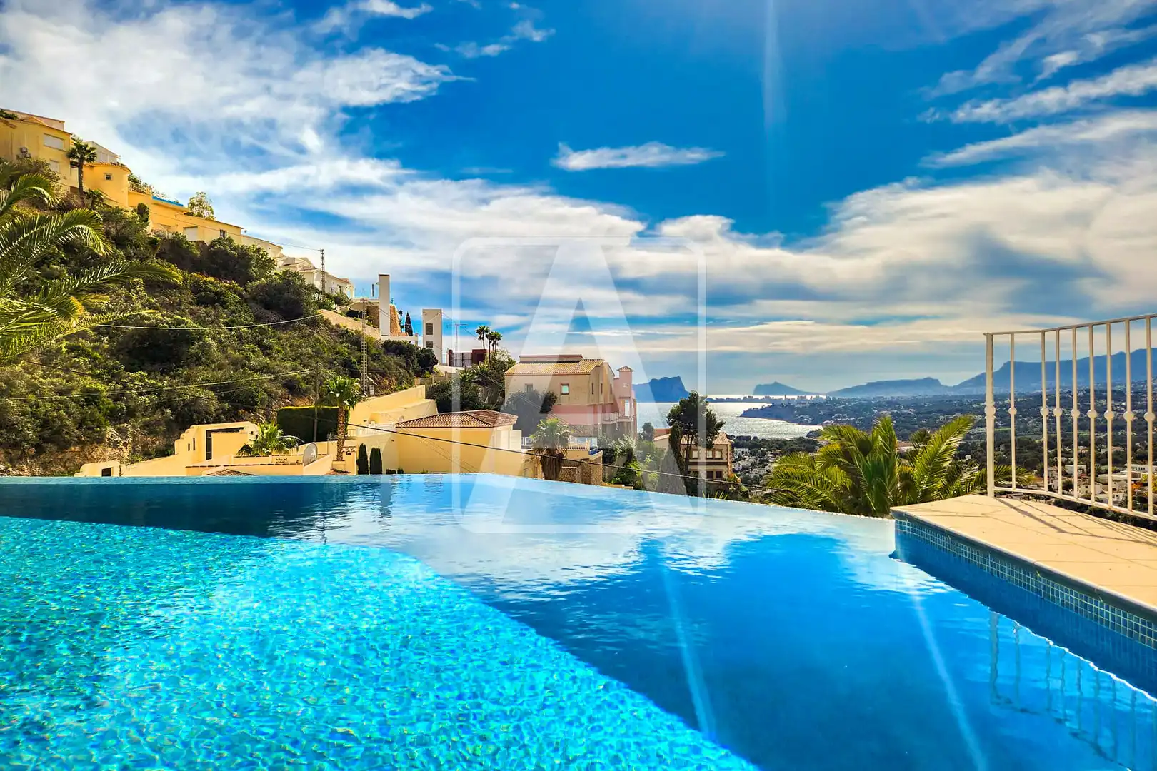 Swimming pool of Houses for sale in Moraira  with Air Conditioner, Heating and Private garden