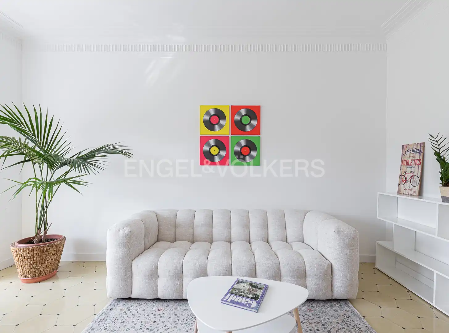 Living room of Flat for rent in  Barcelona Capital  with Air Conditioner, Heating and Furnished