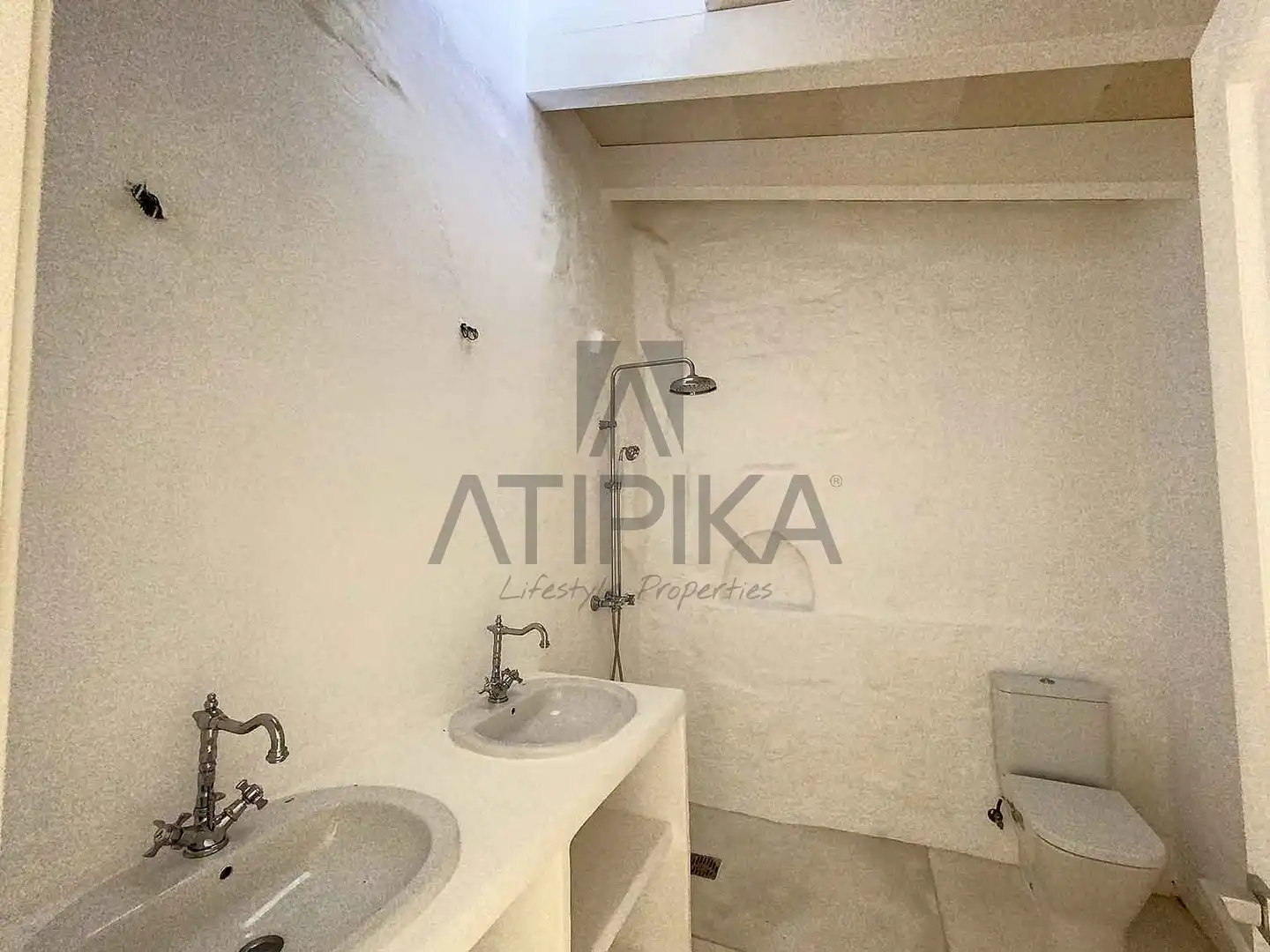 Badezimmer von Country house zum Verkauf in Alaior mit Heizung, Terrasse und Schwimmbad