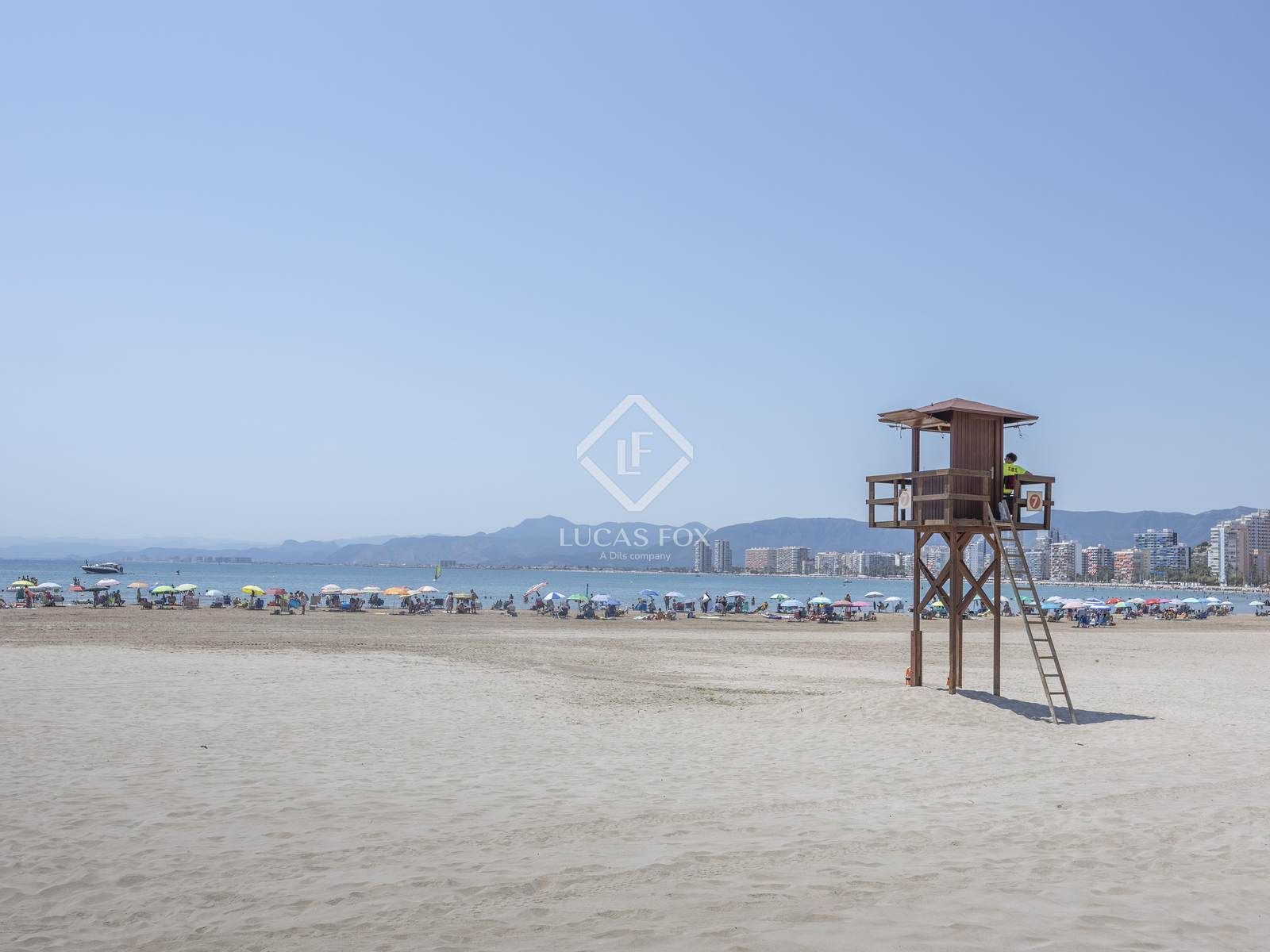 Vista exterior de Pis en venda en Cullera amb Aire condicionat, Terrassa i Piscina