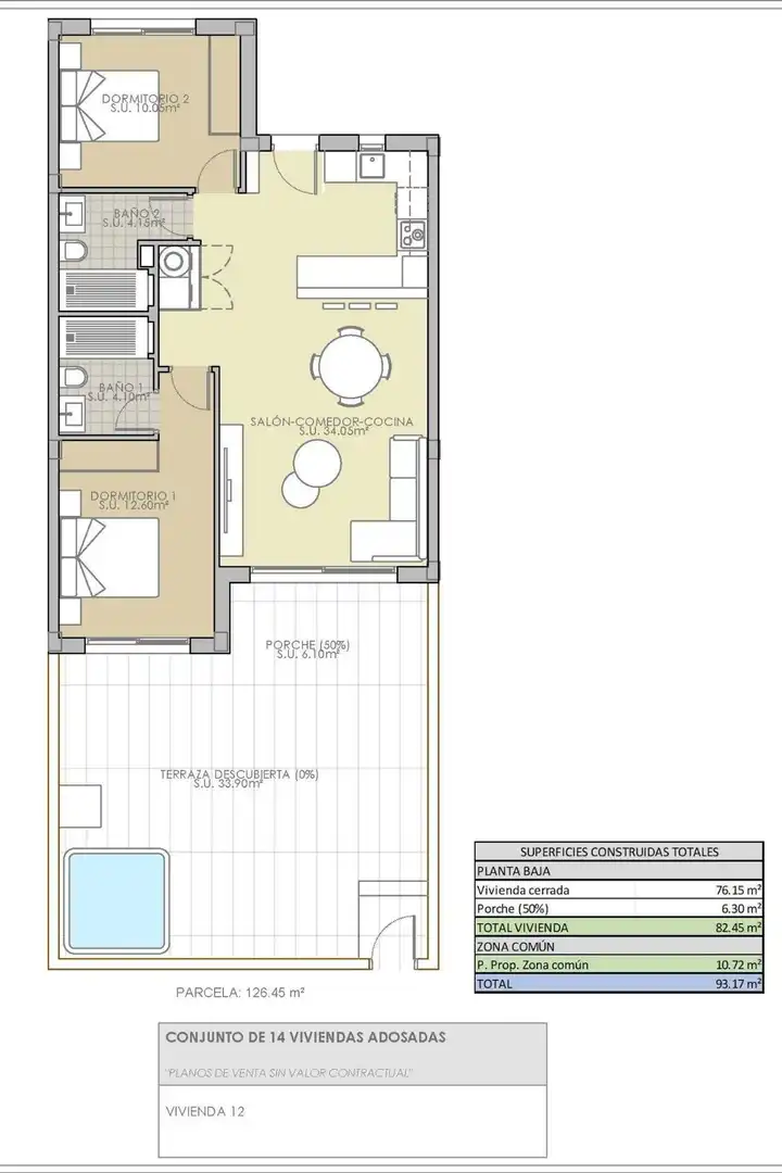 Apartamento en venta en Rojales