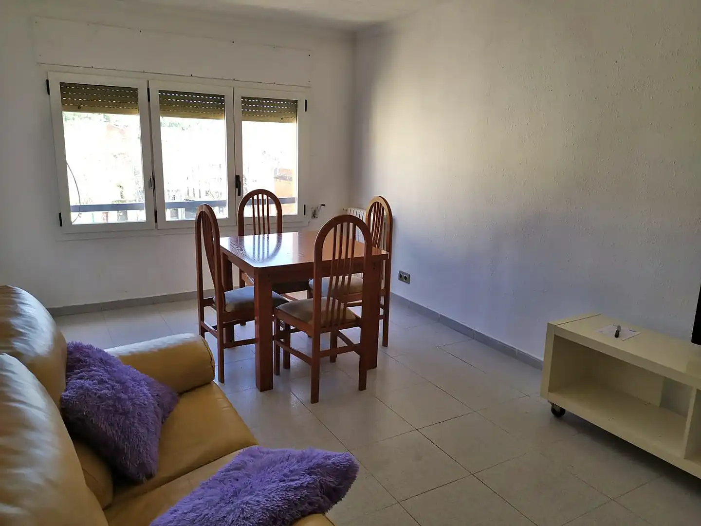 Dining room of Flat for rent in Girona  with Furnished and Balcony