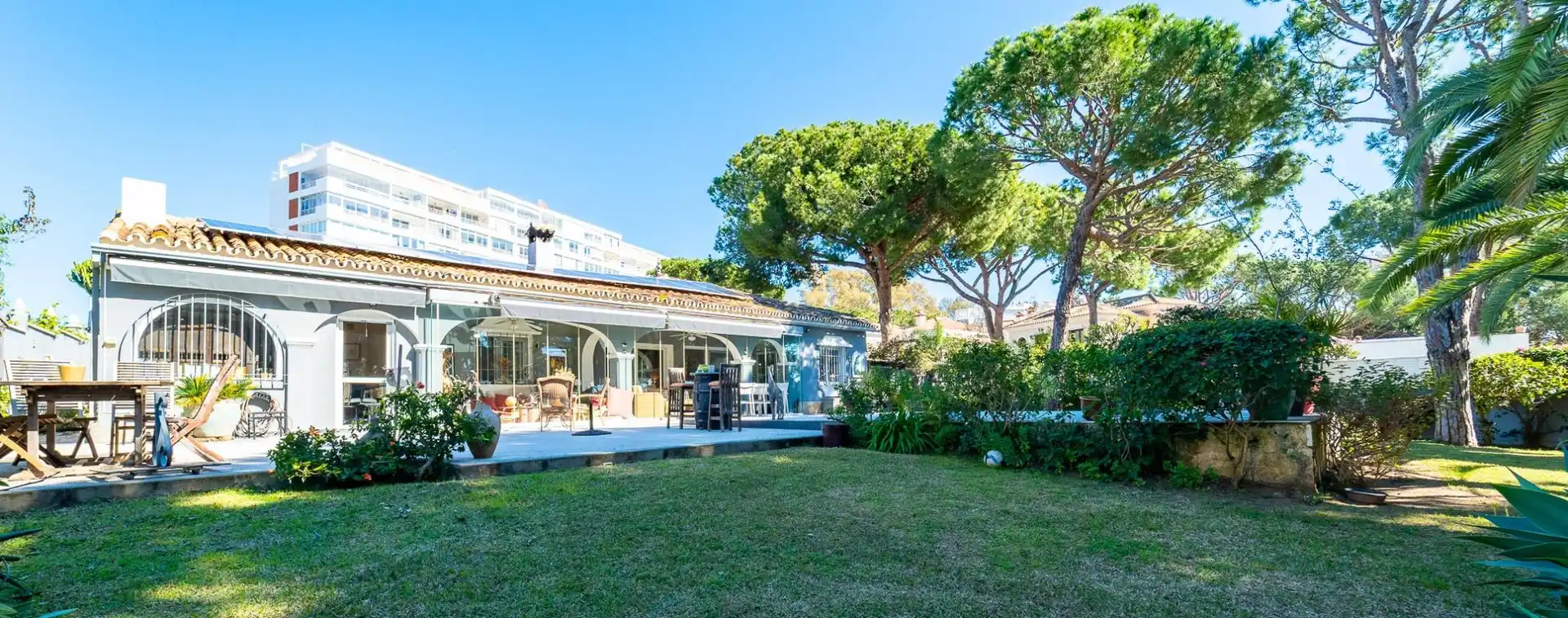 Jardín de Casa o chalet en venta en Marbella con Aire acondicionado, Calefacción y Jardín privado