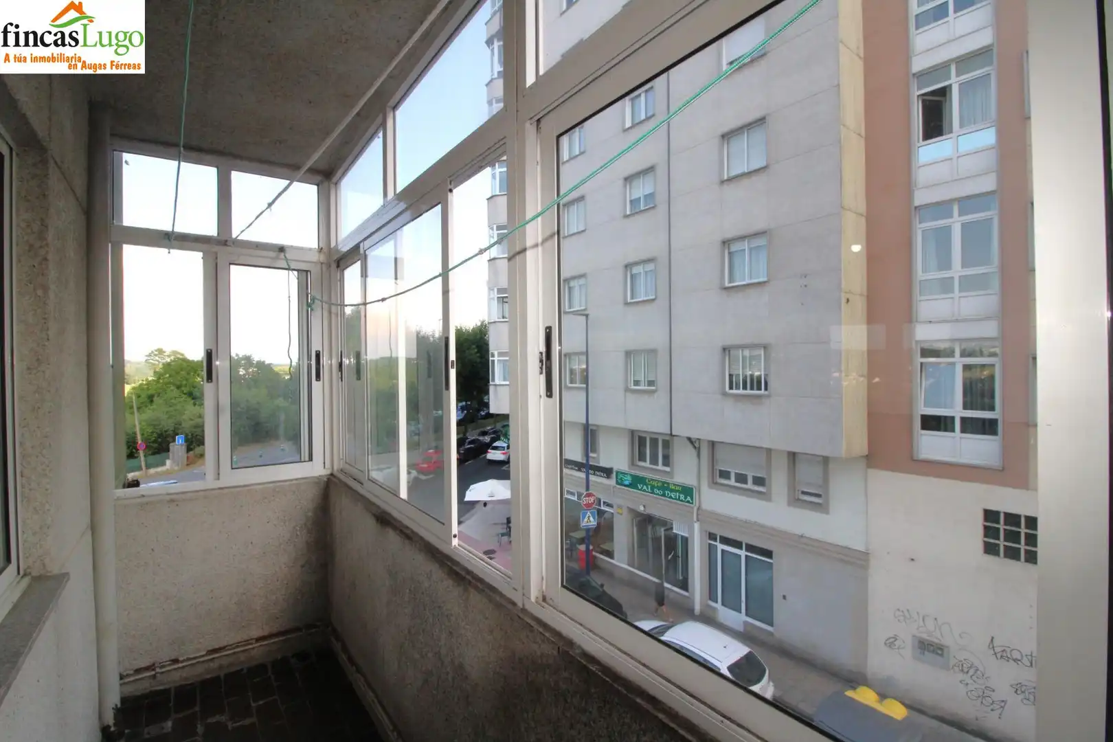 Vista exterior de Piso en venta en Lugo con Calefacción y Trastero