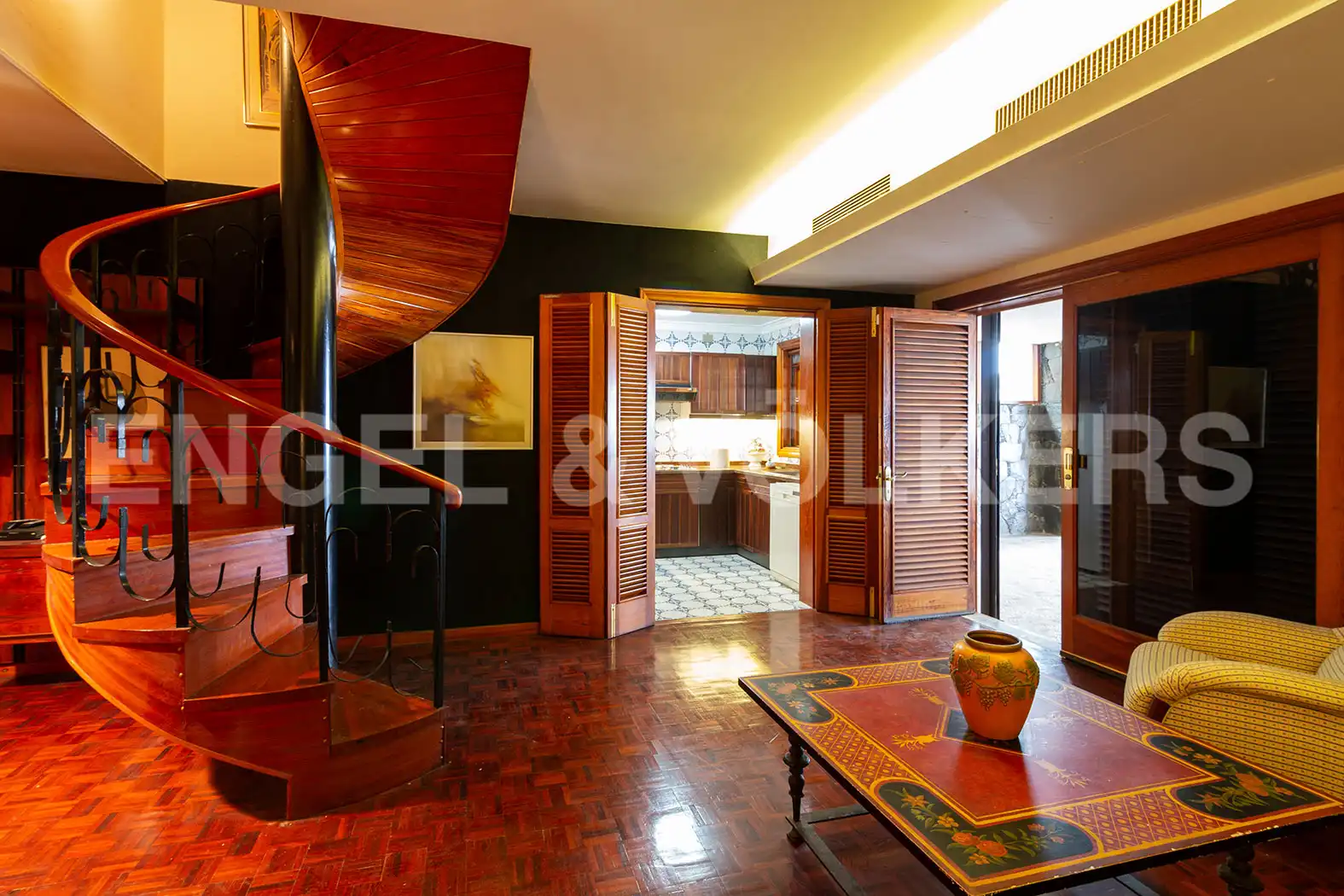 Sala de estar de Casa o chalet en venta en Las Palmas de Gran Canaria con Calefacción, Jardín privado y Parquet
