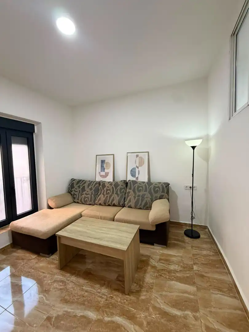 Sala de estar de Planta baja de alquiler en Alicante / Alacant con Aire acondicionado, Calefacción y Amueblado
