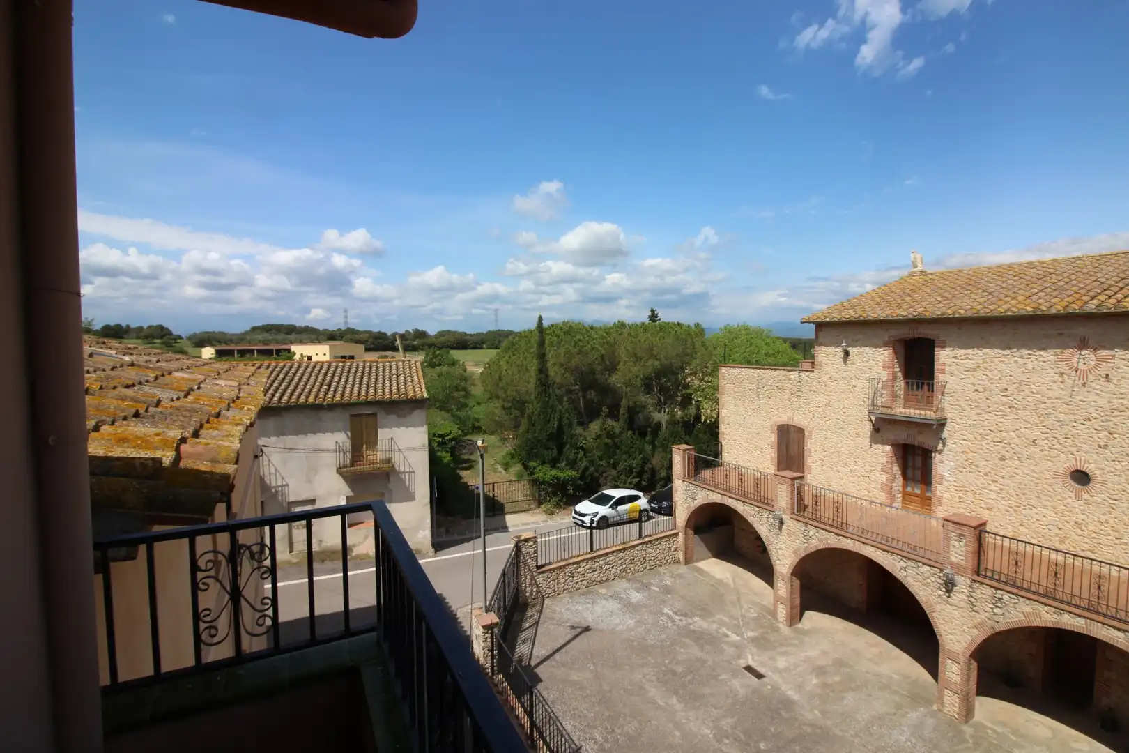 Balcony of Houses for sale in Garrigàs  with Heating and Terrace