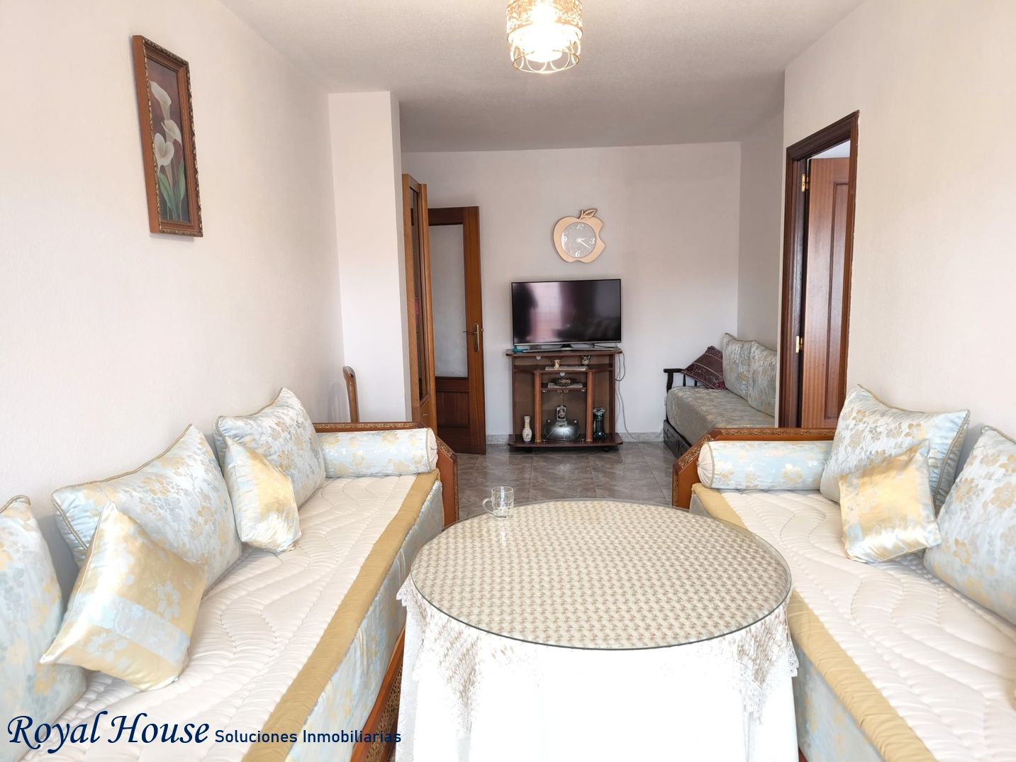 Living room of Apartment for sale in Collado Villalba  with Heating, Terrace and Oven