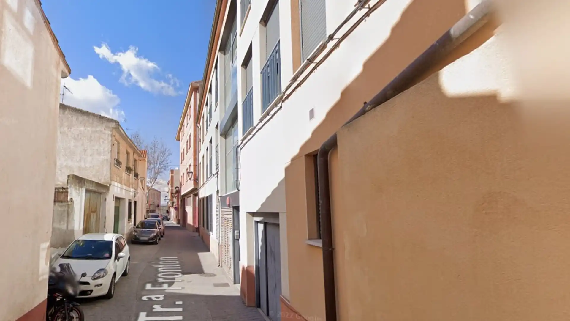 Vista exterior de Garatge en venda en  Logroño