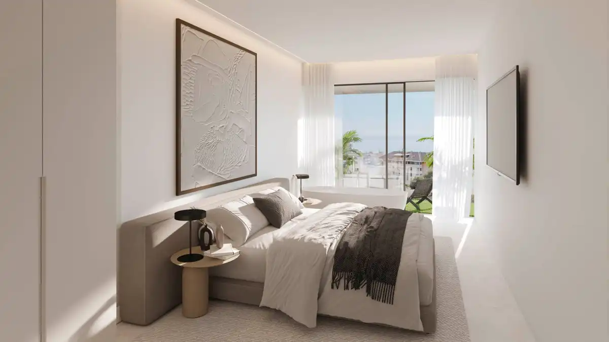 Dormitori de Casa o xalet en venda en Fuengirola amb Aire condicionat, Jardí privat i Terrassa